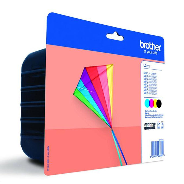 Original Brother LC223 Blækpatroner Multipak
