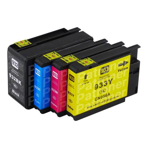 Premium Kompatibel HP 932XL/933XL Blækpatroner Multipak