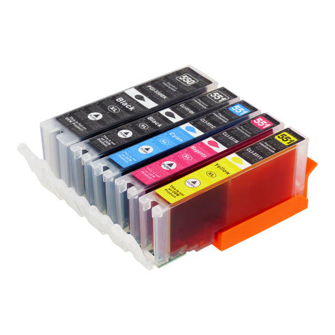 Premium Kompatibel Canon PGI-550XL/CLI-551XL Blækpatron Multipak