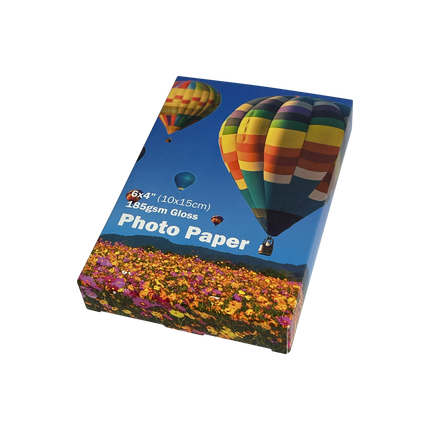 Premium fotopapir 10x15 cm, 185 g/m² – 100 ark pr. pakke