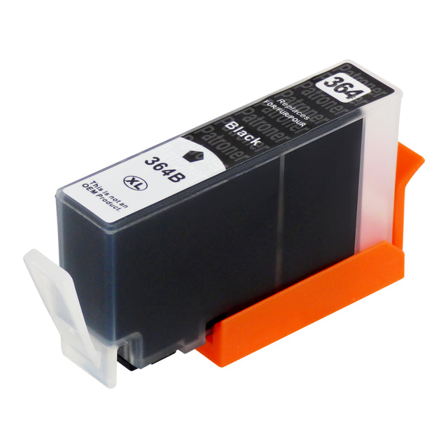 Premium Kompatibel HP 364XL Sort Blækpatron