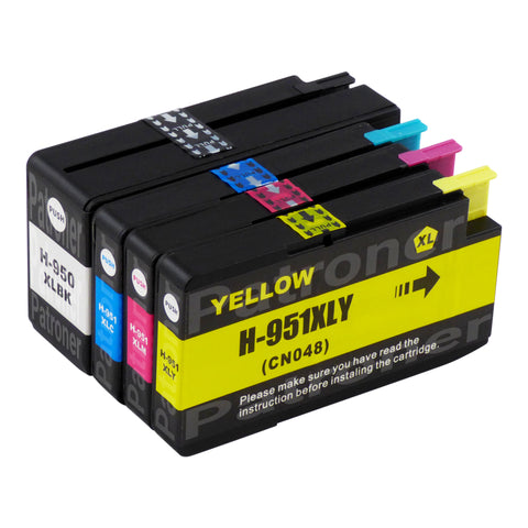 Premium Kompatibel HP 950XL/951XL Blækpatroner Multipak