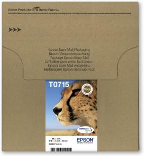 Original Epson T0715 Blækpatroner Multipak